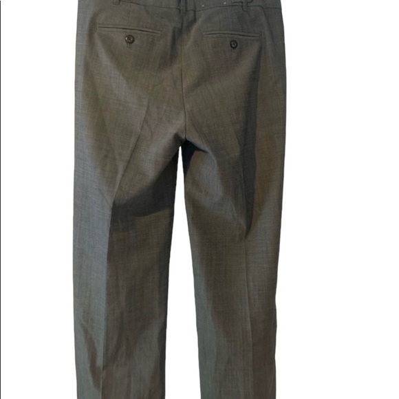 Gap Stretch Wool Cuffed Straight Wide Leg Dress Pants - Picture 2 of 7